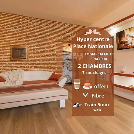 Apartment L'atypique Au Centre Des Arcades Elegant Spacieux